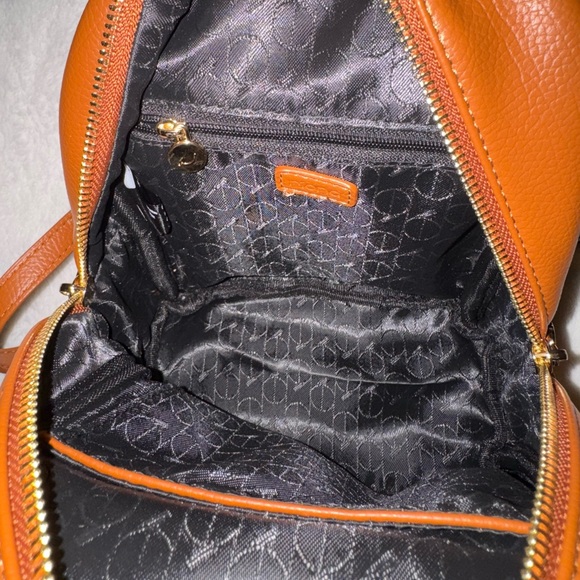 Riona Mia Cognac Mini Backpack NWT - Picture 8 of 13